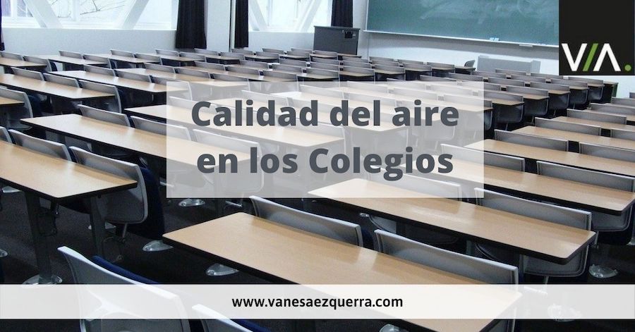 Calidad del aire en los colegios
