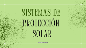 sistemas de protección solar para viviendas