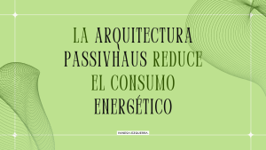 Arquitectura passivhaus