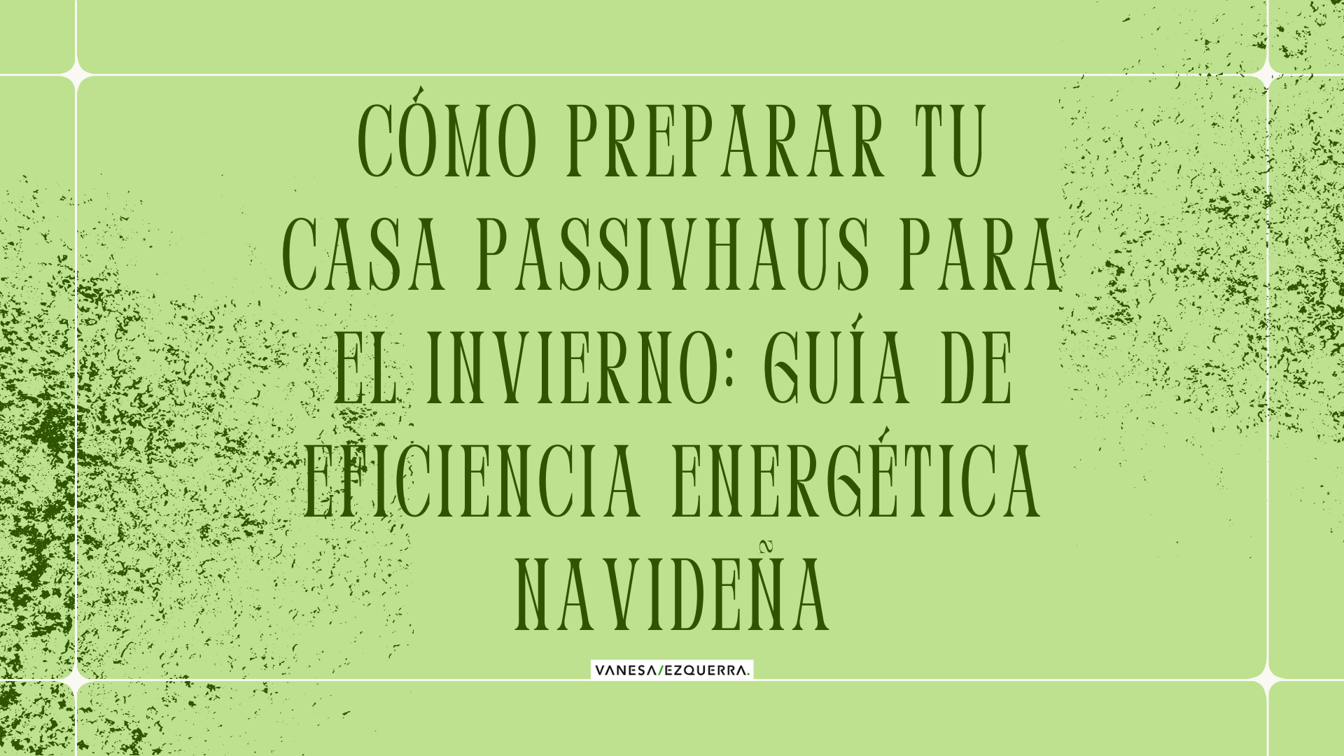 Eficiencia energética para casas Passivhaus