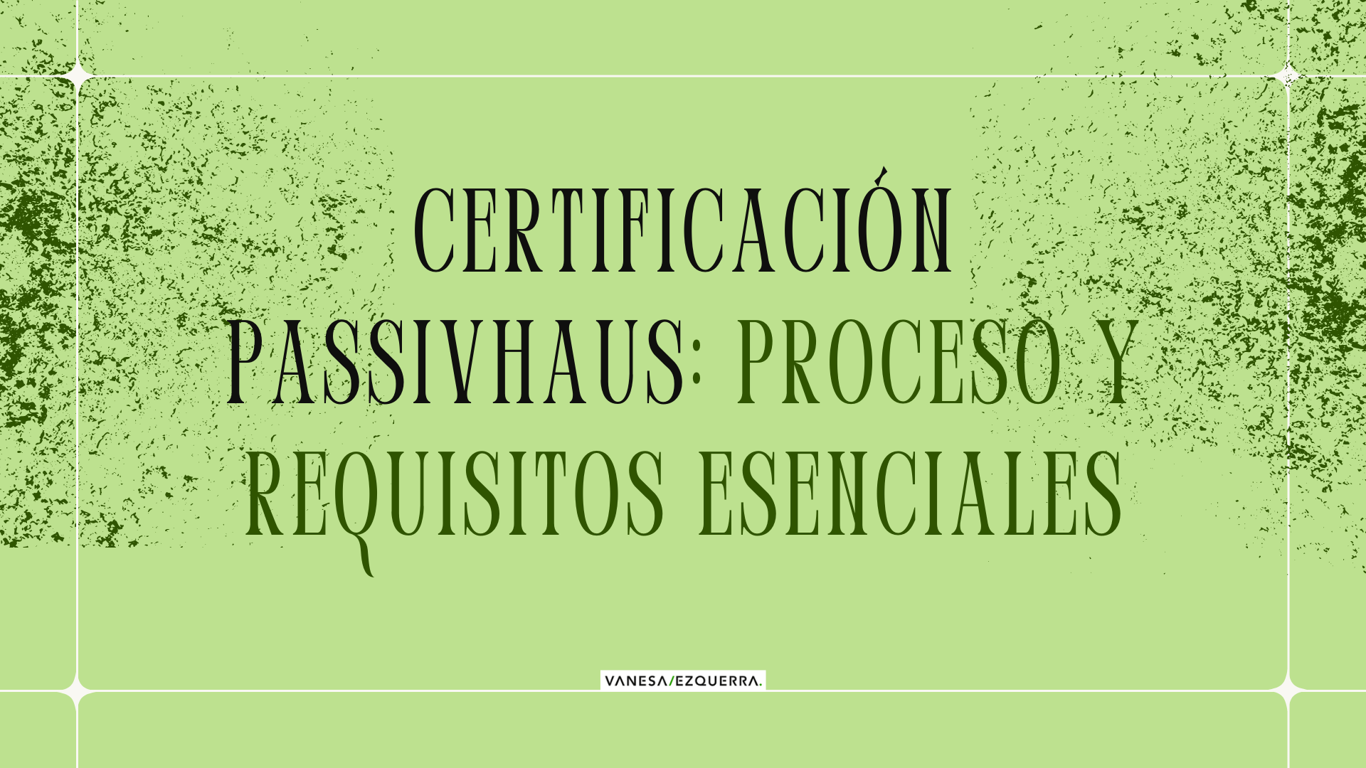 Certificación Passivhaus