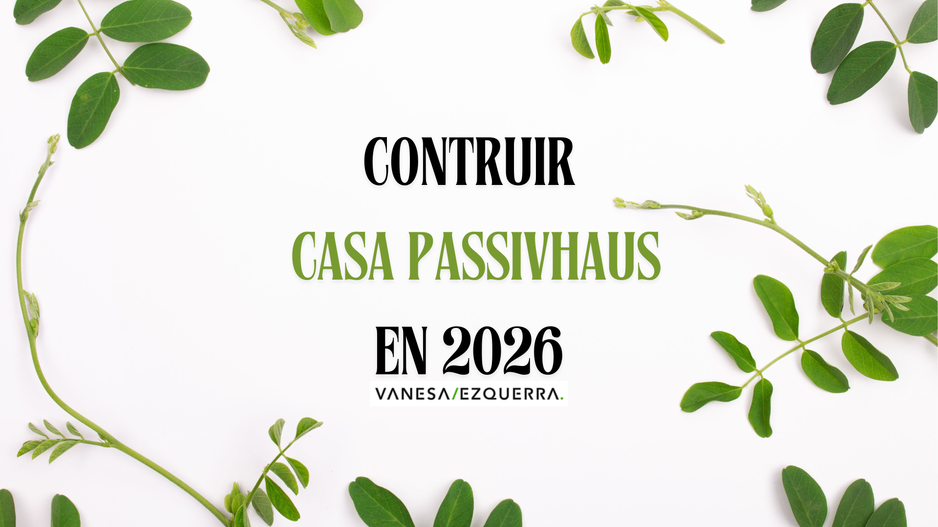 Construir casa Passivhaus 2026